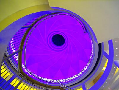 2nd place Stairwell & roof detail, Bluewater by Dave Millier