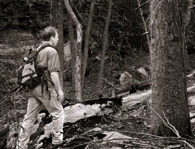 Hiking into the unknown by John Hill