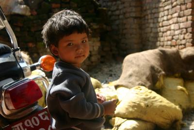 A boy from Kathmandu