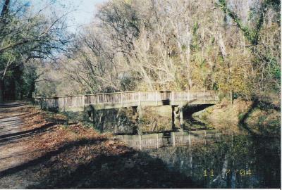 Closer view of bridge near mile 7
