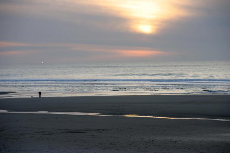 Sunset at Lincoln City, Oregon