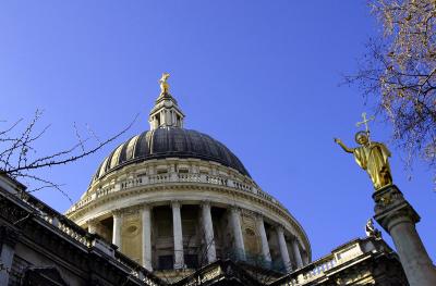 St. Paul's Cathedral - Dome & Statue