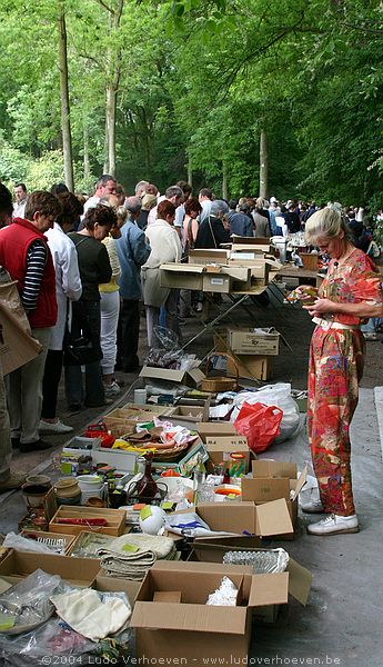 Turnhout - 30.5.2004 - Stadspark rommelmarkt en stadsparkfeesten