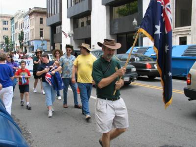 Color parade Aussie