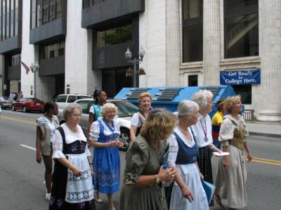 Color parade Germany ladies