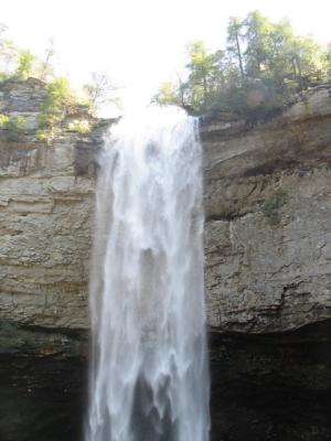 Fall Creek Falls from base