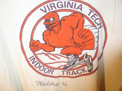 VT indoor track circa 1987