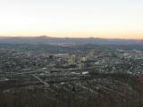 roanoke christmas 2003 downtown sunset