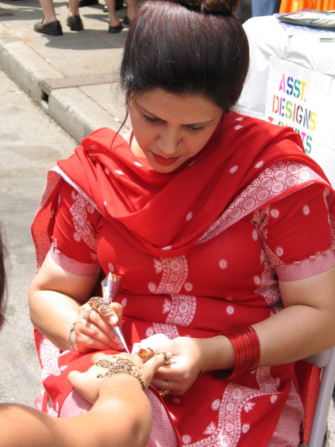 Color parade Henna red