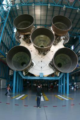 Saturn V 1st stage nozzles