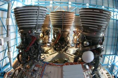 Saturn V 2nd stage nozzles
