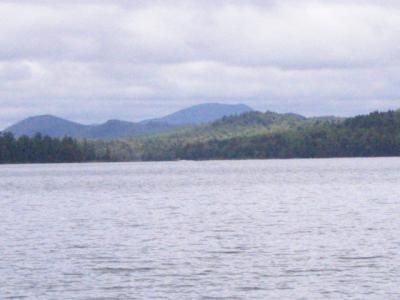 Blue Mountain, across the lake