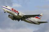 Czech Airlines Boeing 737-500 series bound for Prague