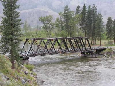 Old narrow bridge.