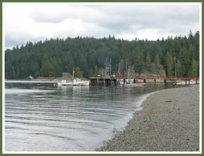The dock at Manson's Landing.