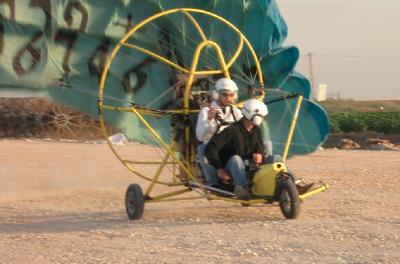 ..full gas, parachute deployed