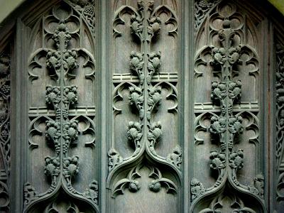 Detail on the Church door at Cholderton