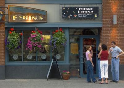 Dusk on Elgin Street