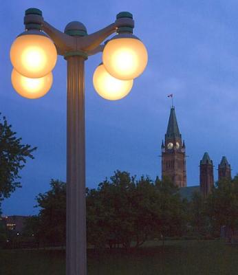 Peace Tower from Majors Hill Park
