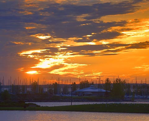 Nepean Boat Club Sunset