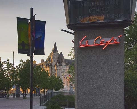 Chateau Laurier from the National Art Centre