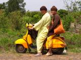 2 Monks on a Vespa