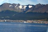 Ushuaia with the Martial Glacier above