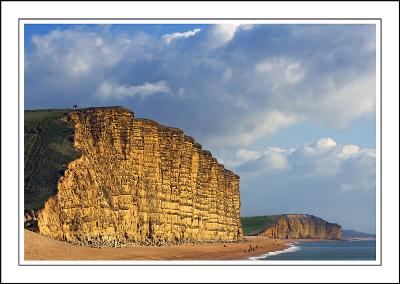 Cliffs and beach, West Bay, Dorset (1764)