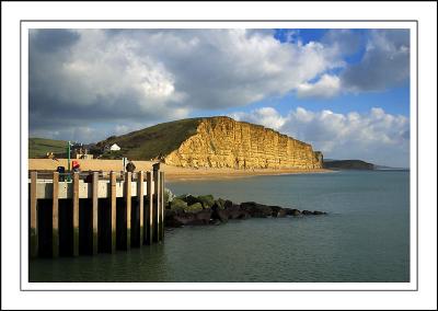 Pier and cliffs, West Bay, Dorset