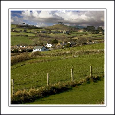 Farms and cottages, near West Bay, Dorset