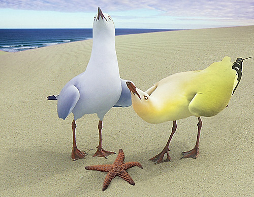3rd: Surrealism on the beach, by MinoltaManiac