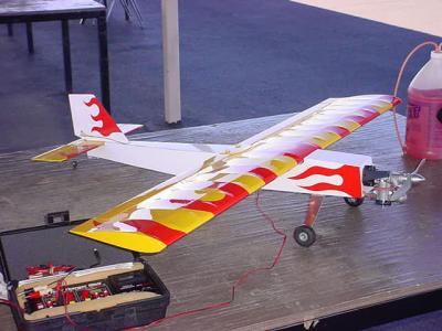 model airplane in Mesa