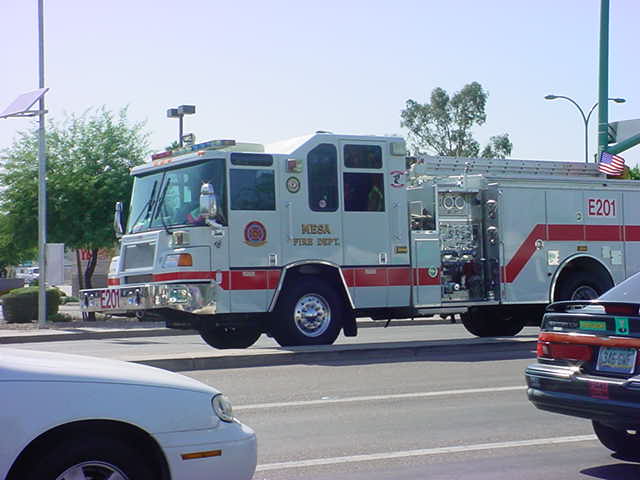 fire truck on call<br> in Mesa Arizona