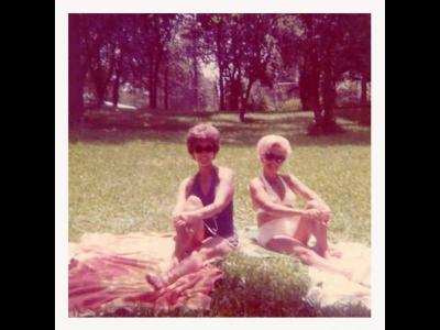 Petesie and Elaine, July, 1975
