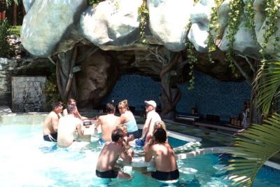 Swim-Up Bar Seating