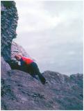 Mike Rock Climbing 1981