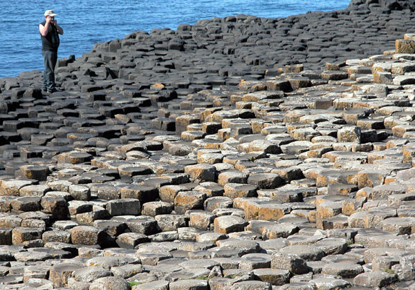 A Fellow Photographer - Giants Causeway (Co. Antrim)