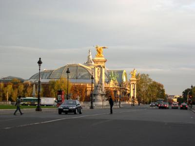 October 2004 - Alexander III bridge and the Grand Palais 75008