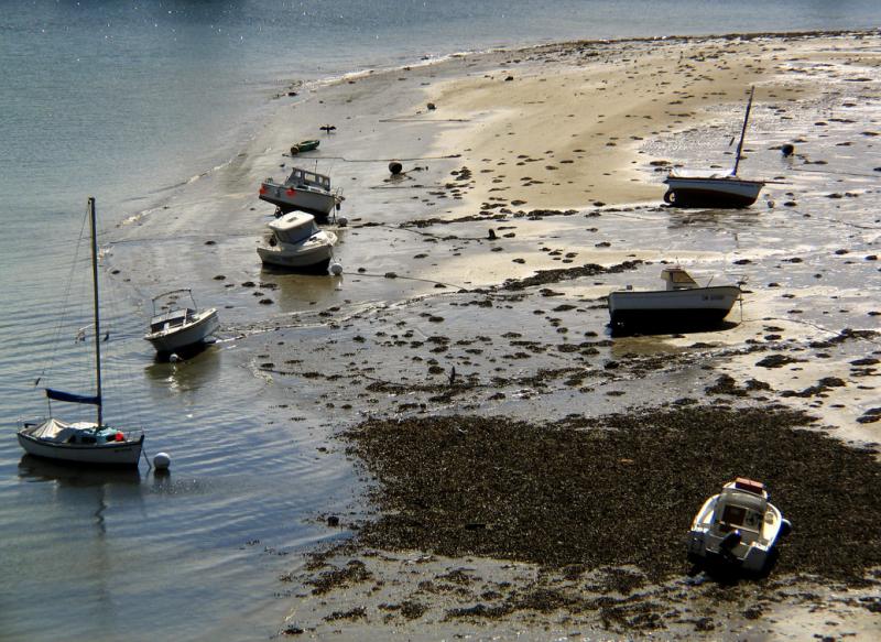 Ebb tide, St. Malo, France, 2004
