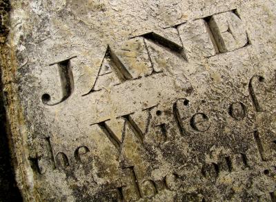 Remembering Jane, Church of King Charles, Falmouth, England, 2004