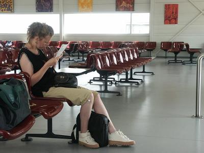 Nicole On MA Airport