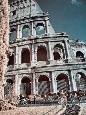 Colosseum in ROME, ITALY