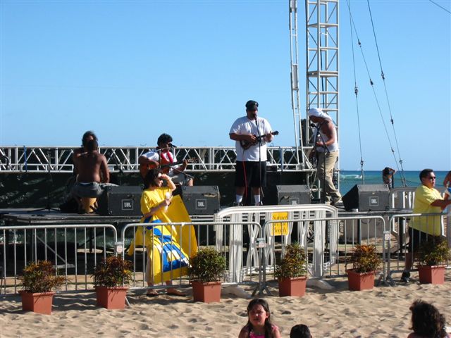 Sunset on the Beach, Waikiki Beach, Band