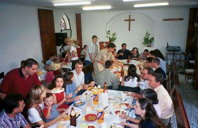 Sunday Lunch at Church