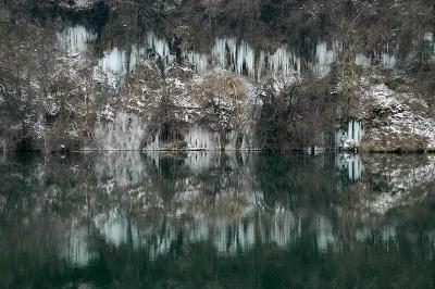 Winter charm on the Rhine