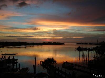 Silver Lake Sunset, Ocracoke