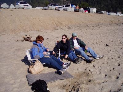 Lunch at Wadell Beach