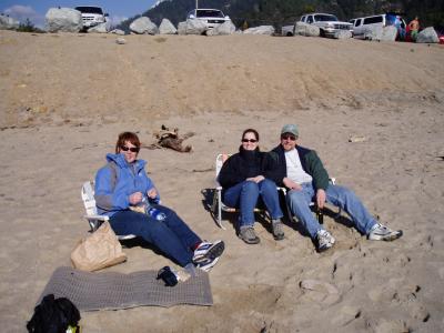 Lunch at Wadell Beach