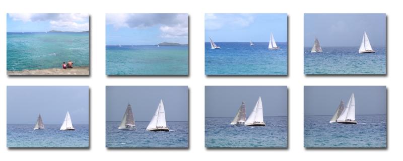 Sailing in Maunalua Bay