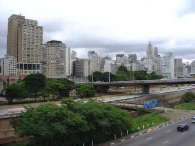 Sao Paulo centro from Pedro II metro sta.